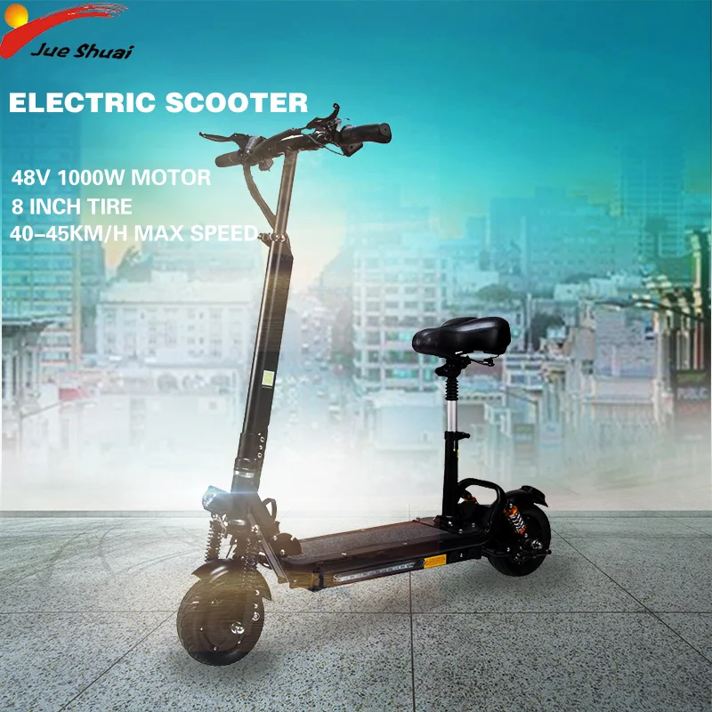 

48V 1000W 45KM/H Electric Scooter LCD 8 inch Adults Foldable Waterproof 48V20AH Electrico Motor Hoverboad Skateboard E scooter