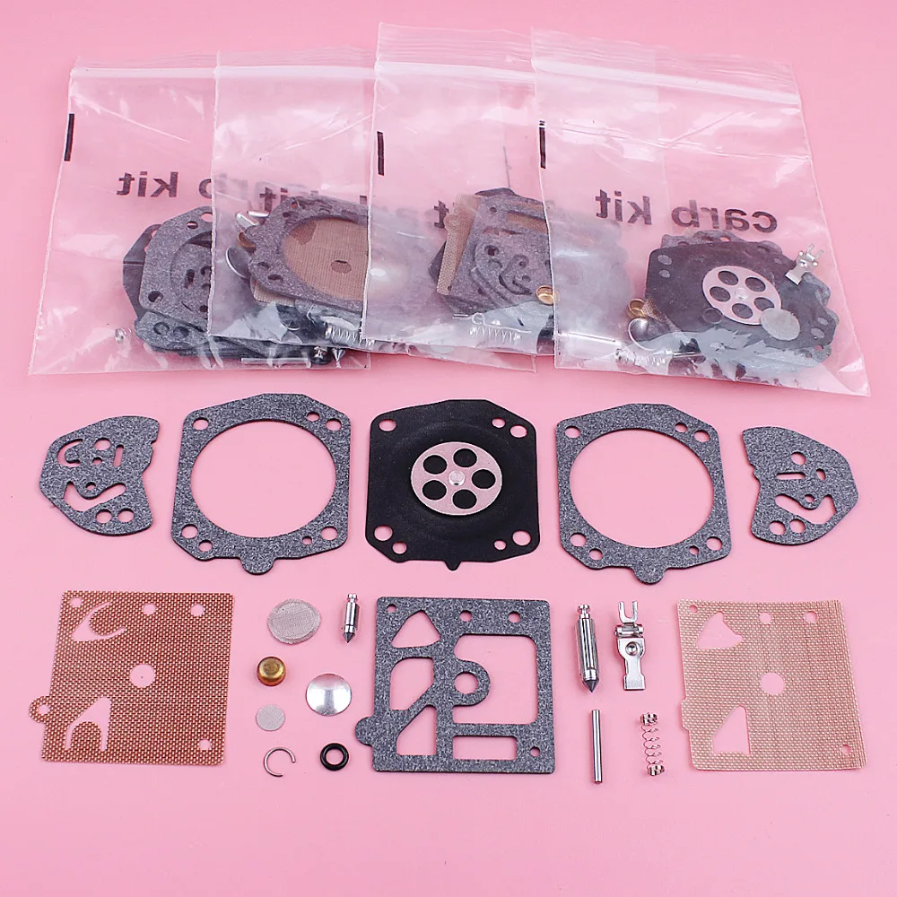 

5pcs/lot Carburetor Repair Rebuild Overhaul Kit For Husqvarna 234 238 242 254 261 262 Walbro K20 HDA Chainsaw Spare Replace Part