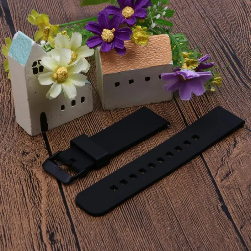 

Soft Silicone Replacement Sport Watch Wrist Band Strap Watchbands Belt For Cookoo2 Watch Pebble Time Smart Watch Straps