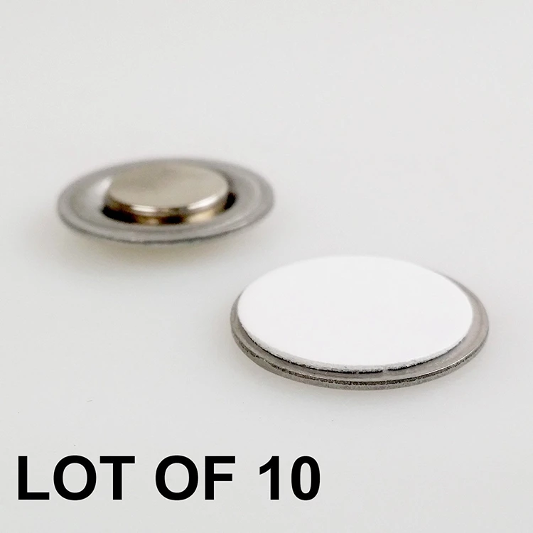10 шт. 1 Круглый Магнитный значок значка ID держатель 17x17мм|pin badge holder|id holderbadge holder