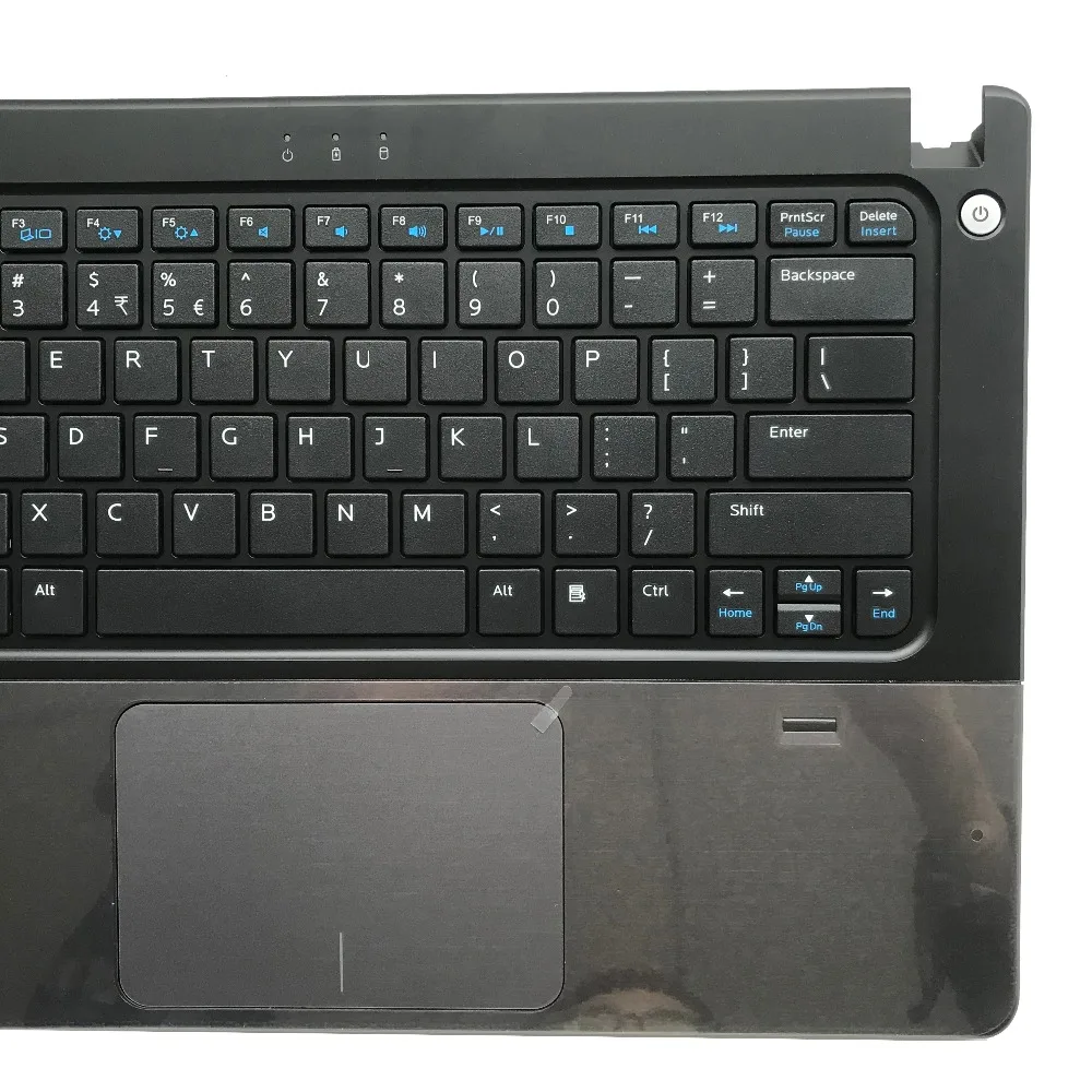 Новый для DELL VOSTRO V5470 ноутбук Топ чехол с клавиатурой черный Сенсорная панель US
