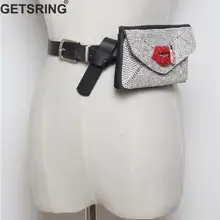 GETSRING женская сумка женская поясная сумка Деньги пояса Fanny Pack сумки для женщины Black Diamond модные поясная Повседневное пикантные