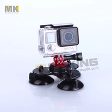 Новое поступление аксессуары для Gopro съемные присоски с низким углом всасывания Gopro+ Винт для GoPro Hero 4 3+ 3 2 1