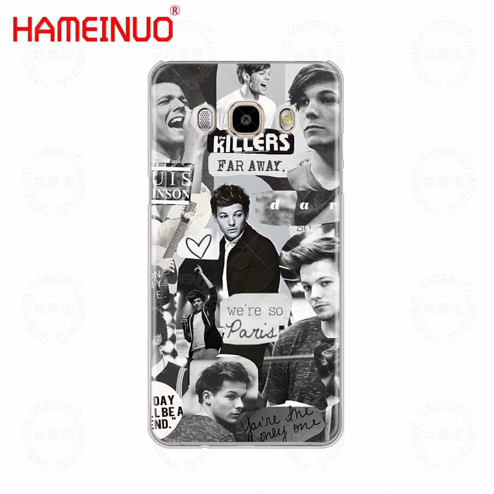 HAMEINUO One Direction 1d Louis Tomlinson cover phone case for Samsung Galaxy J1 J2 J3 J5 J7 MINI ACE 2016 2015 prime