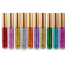 Горячая Распродажа, жидкий Блестящий подводка для глаз, мерцающий, водонепроницаемый, стойкий, Cometic, подводка для глаз, ручка для девочек, кисточки для теней