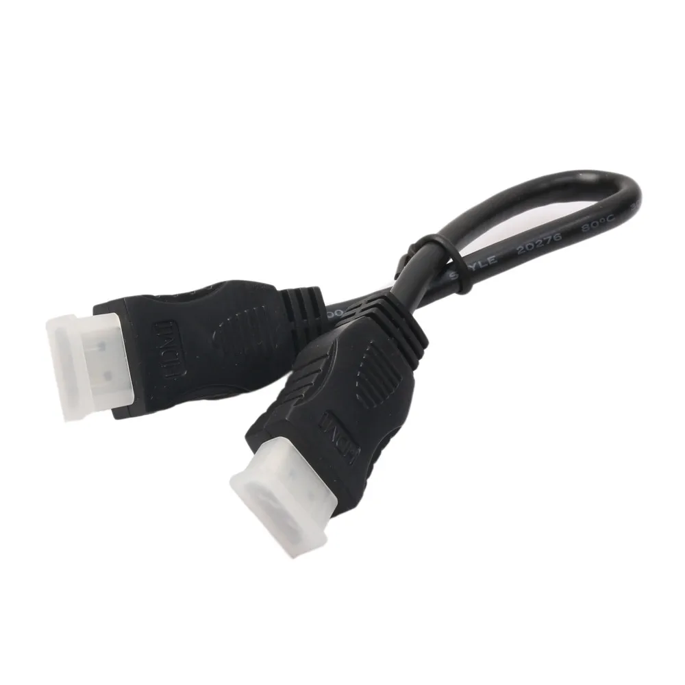 

High Speed HDMI With Ethernet CL2 Rating Black Cable M/M 25cm HDMI Cable Drop Ship 1214#2