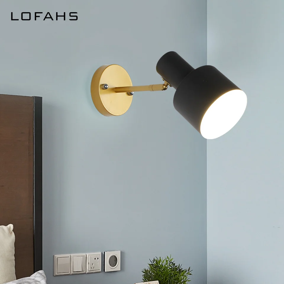  Modern 4 colours wall lamps creative Wall light source bedroom bedside balcony aisle porch hotel ca - 32906499375