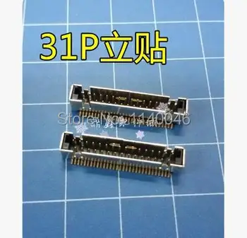 

10PCS 31P-screen cable jack pin board seat
