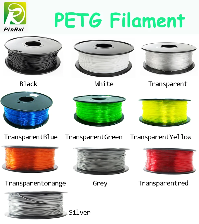 حار petg خيوط 1.75 مللي متر 1 كجم جيدة جودة petg خيوط البلاستيك PETG 3d خيوط مناسبة للطباعة عالية القوة 3d طابعة خيوط