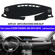 Car Dashboard Cover For Lexus ES200 ES300H 250 Dashmat Sun Shade Pad Carpet Auto Dashboard Car Styling