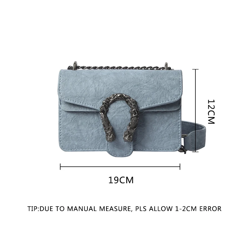 Women Fashion Design Chains Shoulder Bag Luxury PU Leather Female Mini Handbag Holiday Shopping Ladies Flap Crossbody SS3494 (8)