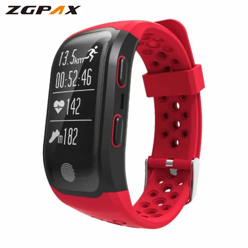 

ZGPAX G03 men's Smart Bracelet IP68 Waterproof Smart Band Heart Rate Monitor Call Reminder GPS S908 Sports Bracelet for xiaomi