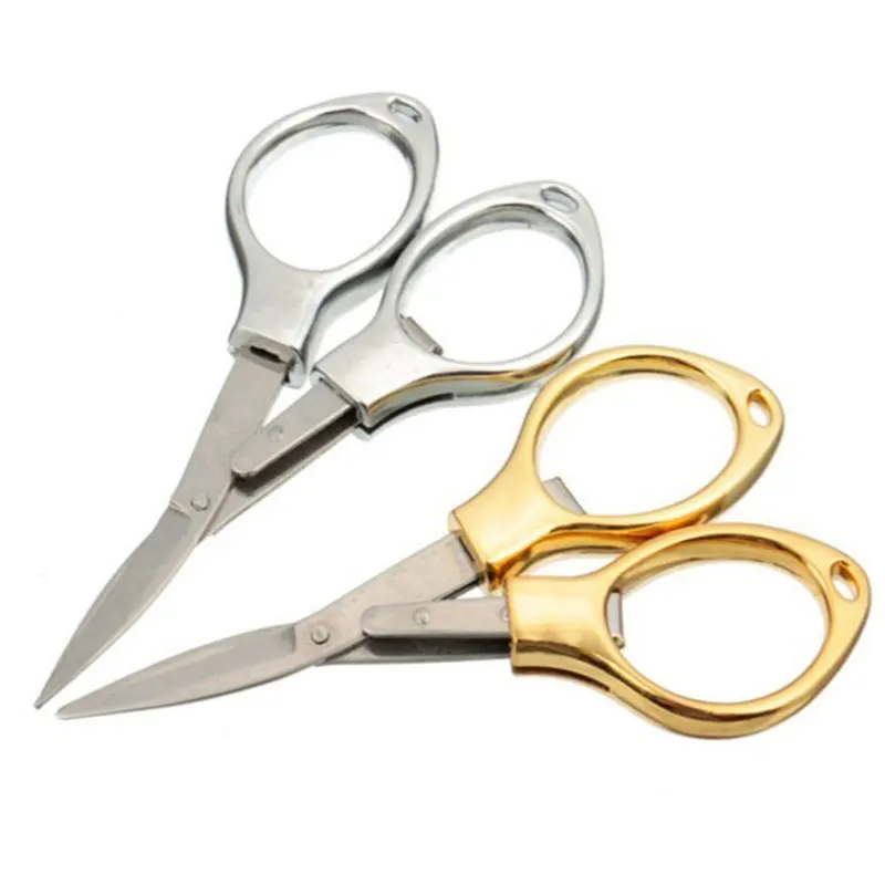 

Plated Stainless Steel Fishing folding Scissors Cutters Pliers Remover