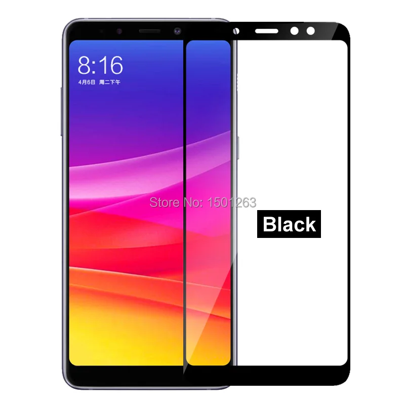 Для samsung Galaxy A8 плюс 2018 полное покрытие закаленное Стекло Экран чехол A7 защитный