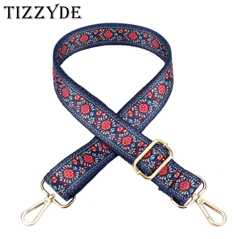 Fabric Belt National Wide Strap Shoulder Bag Strap Handbag Strap