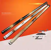 PREOAIDR 3142 Z2 Billard Pool Queue 13mm/11,5mm Spitze Schwarz/Weiß/Orange Farbe Stick billard Queue Kit Pool Queue Kit Neun Ball