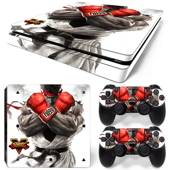 

free drop shipping Newest item skin sticker for PS4 slim console best price game stickers for PS4 slim #TN-P4Slim-0340