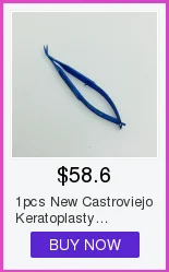 140mm com Pinças Oftálmicas da Cirurgia dos Círculos de 0.5mm Pinça Oftálmica Titanium Scissor 20 Cheap Instrumentos p pálpebra
