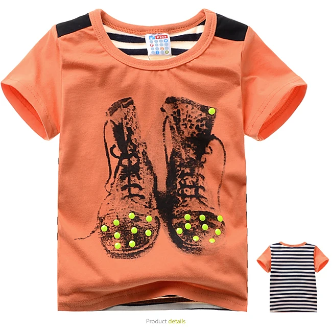 Children t shirts Clothes Boys t shirts Kids Short Sleeve Baby Children