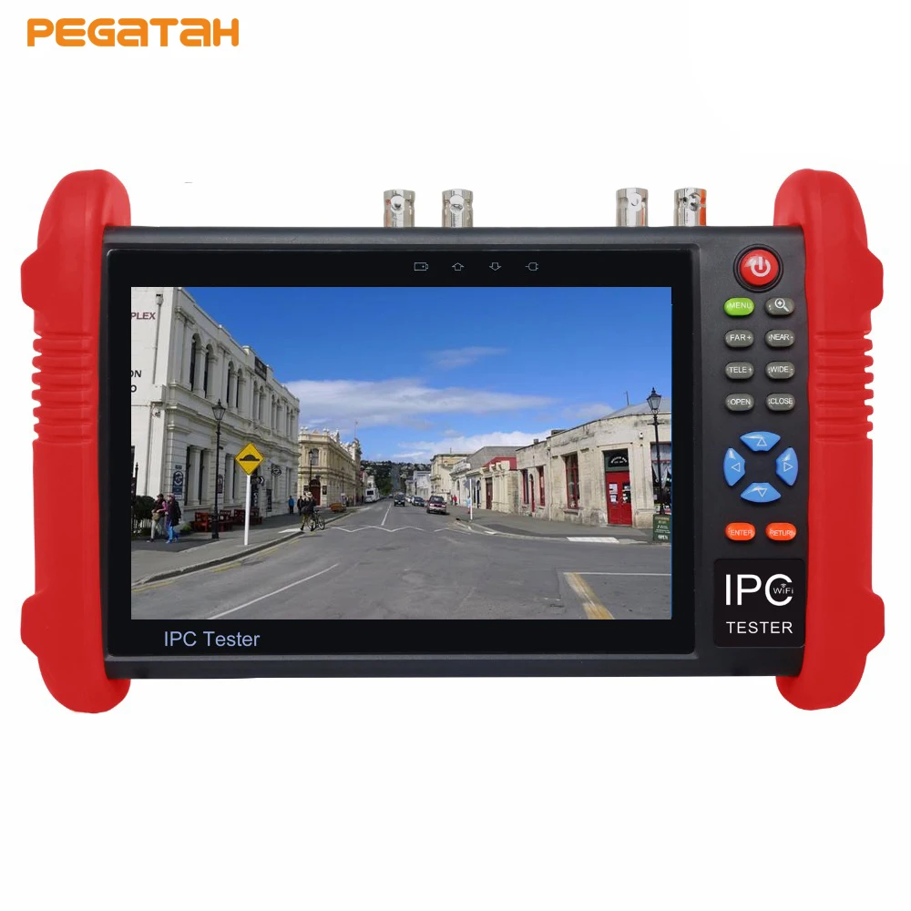 

7 inch 8MP TVI 8MP CVI 5MP AHD 5MP IP CCTV Tester AHDTester IP Tester TVI Tester With PTZ controler wifi HDMI out