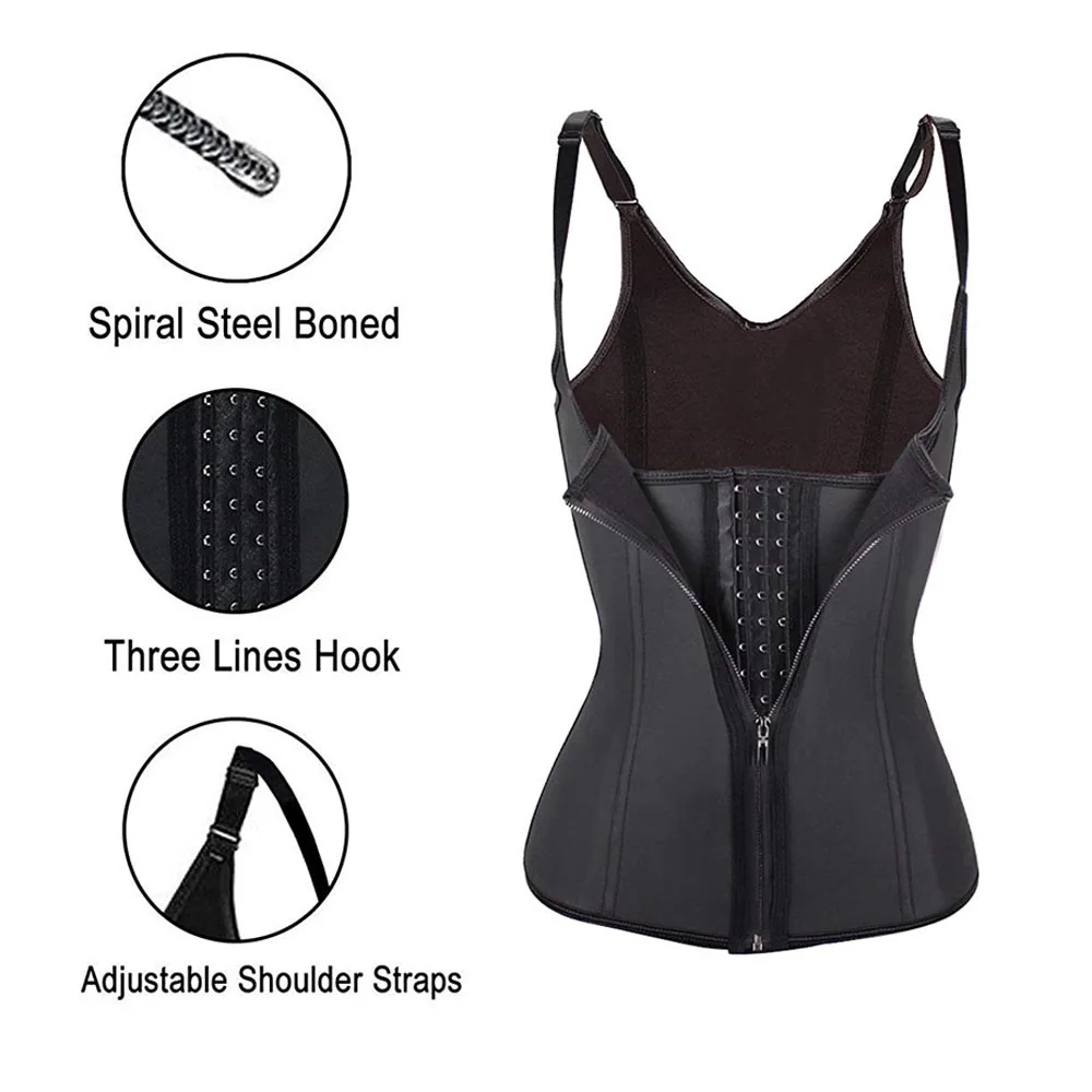 Lover Красота женская обувь на застежке молнии крюк Body Shaper размера плюс талии