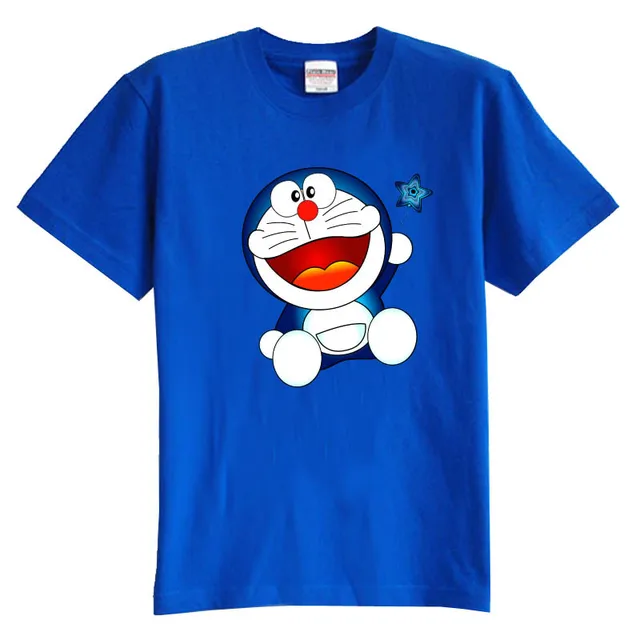 Doraemon Free shipping 2014 new sale japanese anime doraemon t shirt