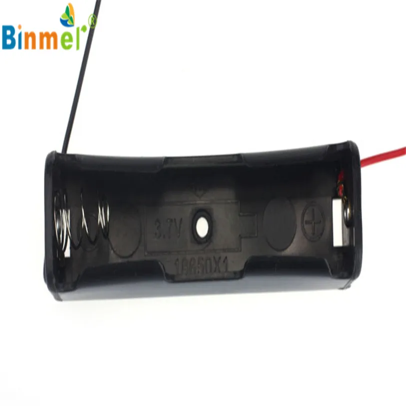 

RA8 HL 1pcs 18650 Power Battery Storage Case Plastic Box Holder With Leads May 21
