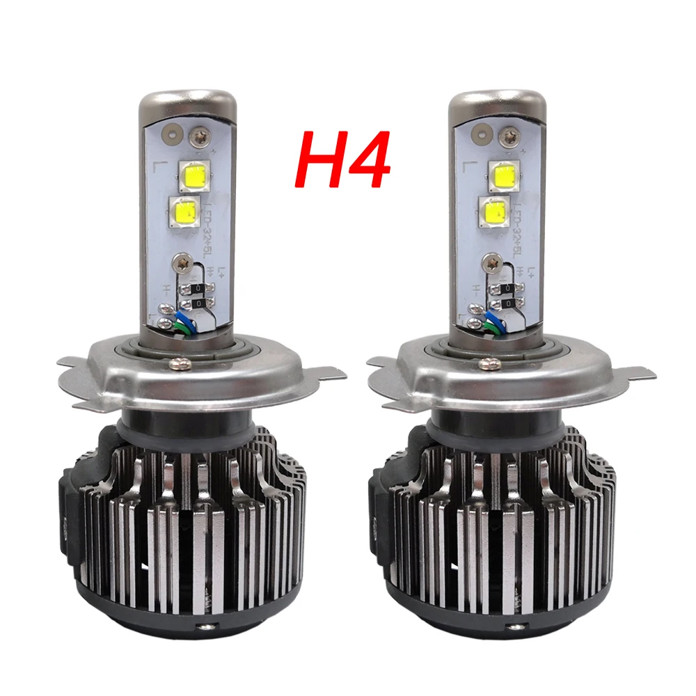 Turbo V16 led 40w 80w 45w 4500lm work light 3600lm H4 hi/lo H1 H3 H7 H10 H11 H13 9005 9006 9007 All in one car led headlight