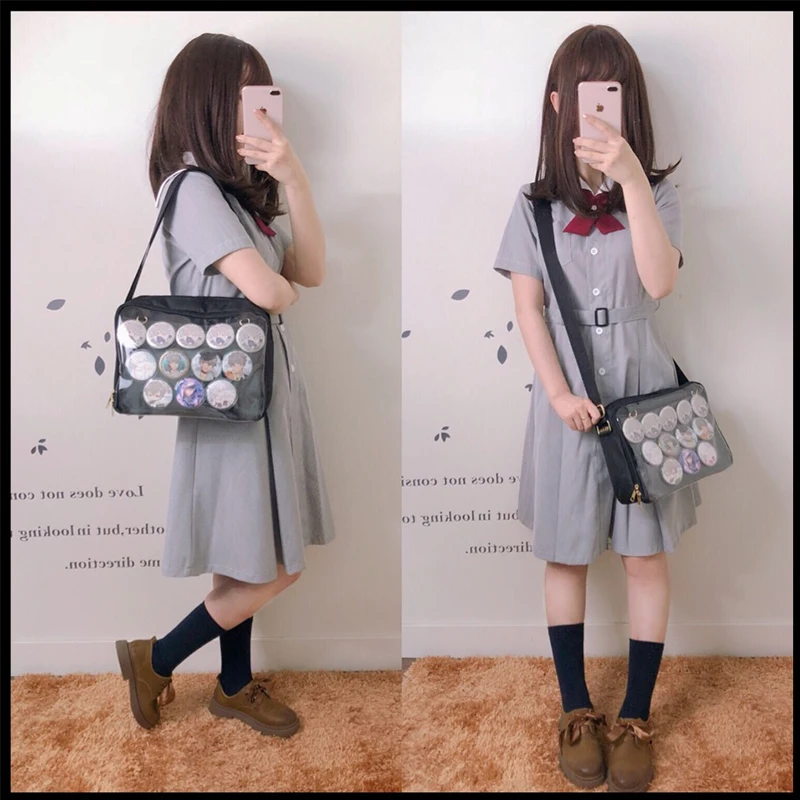 

Lolita oblique cross bag shoulder bags itabag animation bag binary soft sister Japanese family spread woman