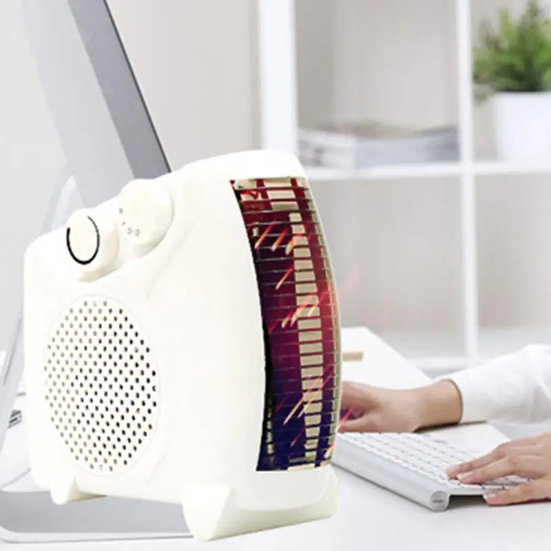 

New Mini Blowers Tool Mini Air-conditioning Fan Heater Cold Air-conditioning Small Family Cold Hot Air Blower for home office