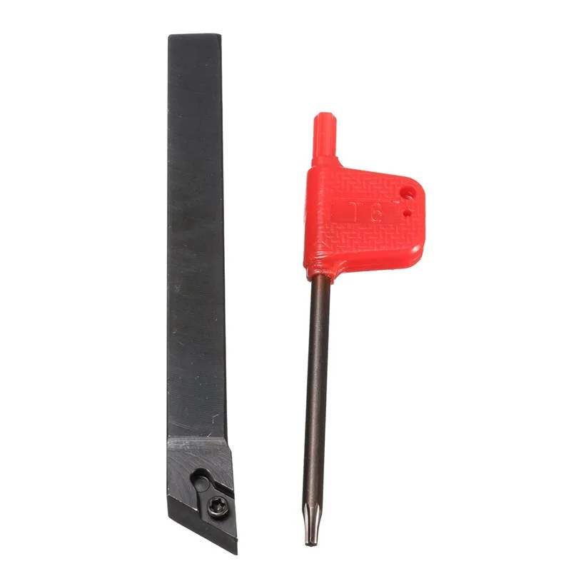 

SDJCR1010H07 10x100mm Lathe INDEXABLE External Turning Tool Holder For DCMT0702