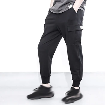

Pantalon homme 2018 Hot Casual pencil trousers Men Joggers Sweatpants Men Joggers Trousers Hip hop streetwear Bodybuilding Pants