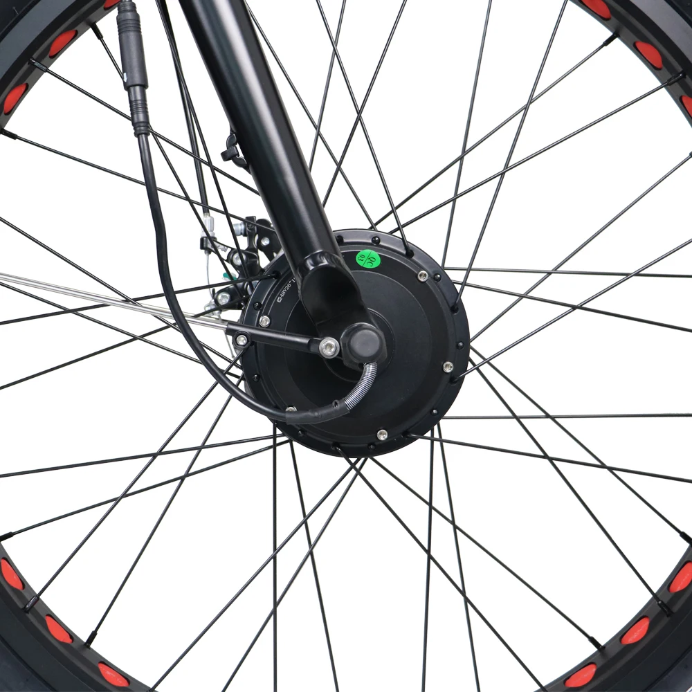 США/CA Прямая доставка Сервис Электрический велосипед мощный Fat Tire горный 2