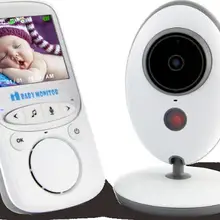 2,4 дюймовый беспроводной видео цветной детский монитор с высоким разрешением детская няня, безопасность камеры ночного видения контроль температуры
