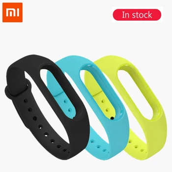 

100% Genuine Xiaomi Mi Band 2 Belt Strap Colorful Silicone Band Bracelet 2 Smart Bracelet for Xiaomi Mi Band 2 Accessories