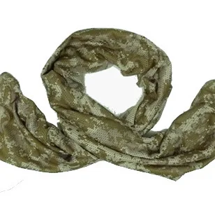 

2pcs Camouflage commando breathable mesh towel turban scarf scarves outdoor tactical