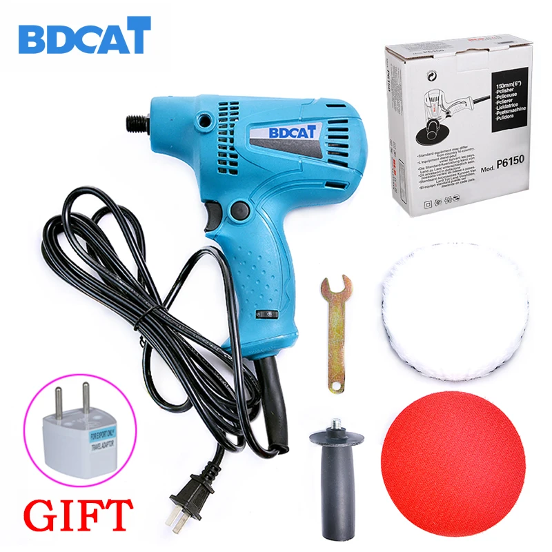 

BDCAT Original 220v 4500rpm Electric Polishing Machine Car Polisher Cleaner with six Speed control function car polish machine