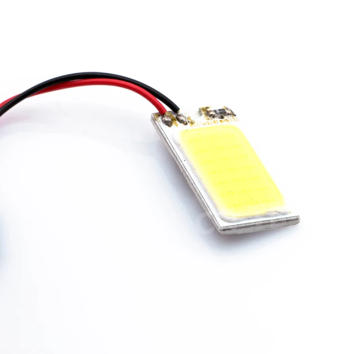 Супер яркий COB Чип светодио дный 18 smd салона T10 гирлянда автомобильный адаптер