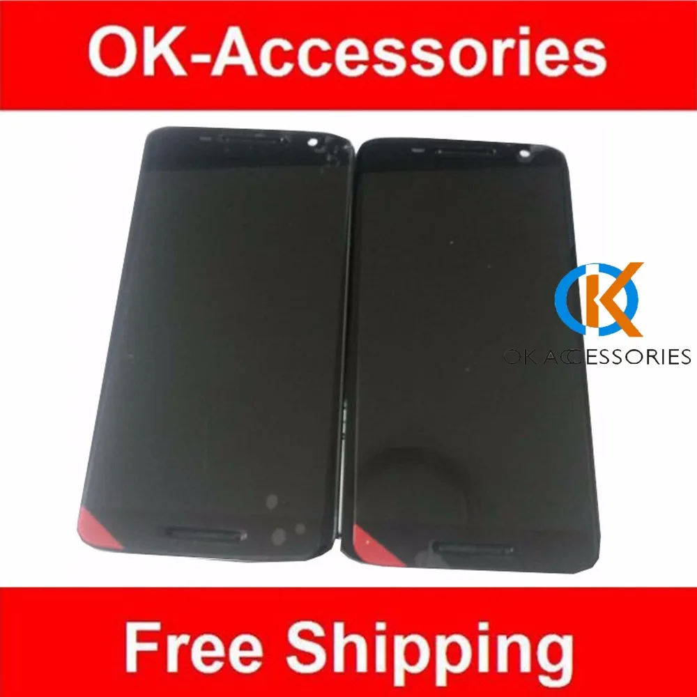 imágenes para De Color negro 1 PC/Lot Para Moto X3 XT1561 XT1562 XT1563 Pantalla LCD + Frame + Asamblea Digtizer Pantalla Táctil imágenes para De Color negro 1 PC/Lot Para Moto X3 XT1561 XT1562 XT1563 Pantalla LCD + Frame + Asamblea Digtizer Pantalla Táctil