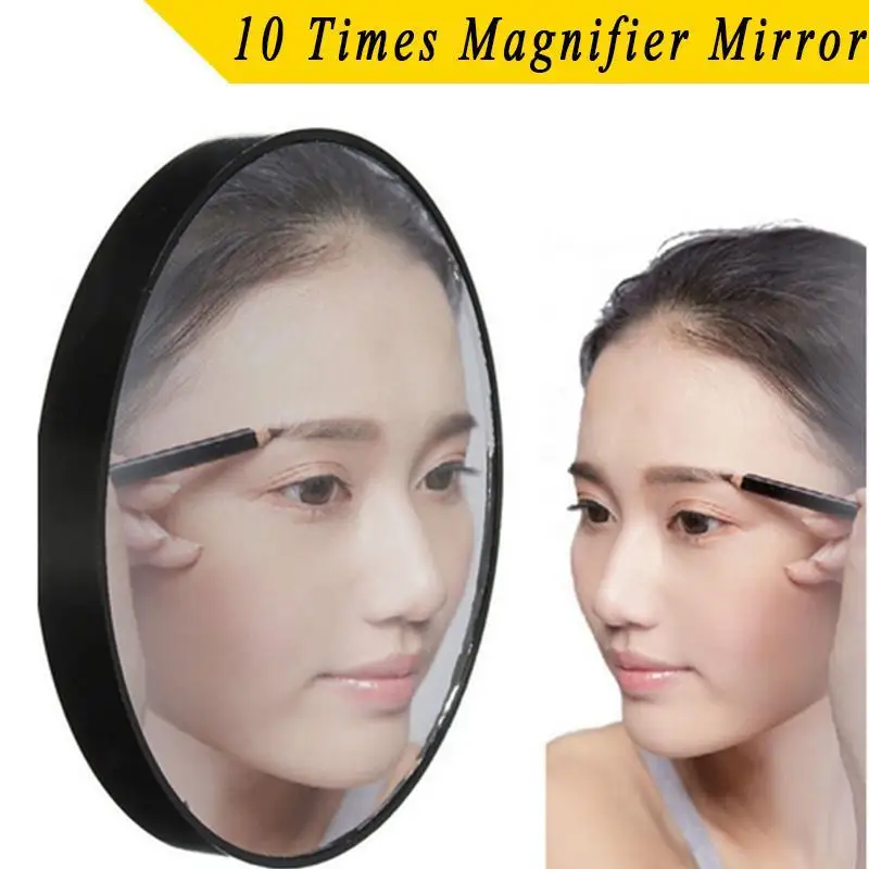 Увеличительное зеркало 10X 15X макияж зеркала бритья косметическое лицо увеличительное стекло чашки компактный для женщин Девушка