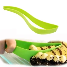 Лист Форма папка хлеб slicer Еда-Класс Пластик торт Хлеб Cutter клип делитель на день рождения забавные домашние Кухня гаджеты Инструменты