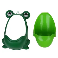 Горячая Распродажа для маленьких мальчиков Дети малышей приучения к горшку Пи тренер мини туалет лягушка (зеленый)