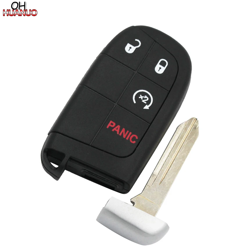 3+ 1 кнопки смарт-замок без ключей дистанционного ключа чехол для Chrysler Dodge Journey 2011 2012 2013