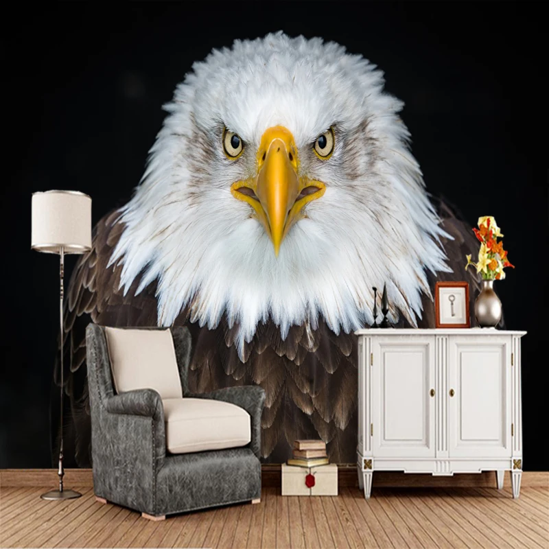 Customized kids wallpaper eagle frown murals for children's room living sofa background decorative | Обустройство дома