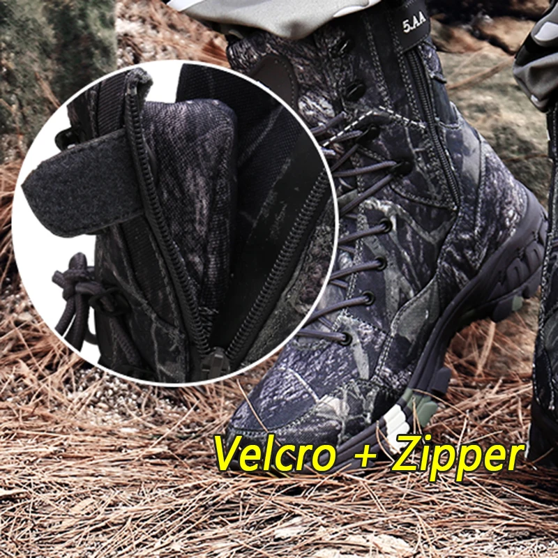 Cungel мужские походные ботинки камуфляжные охотничьи сапоги Водонепроницаемые Военные боевые тактические сапоги рабочие ботильоны для альпинизма