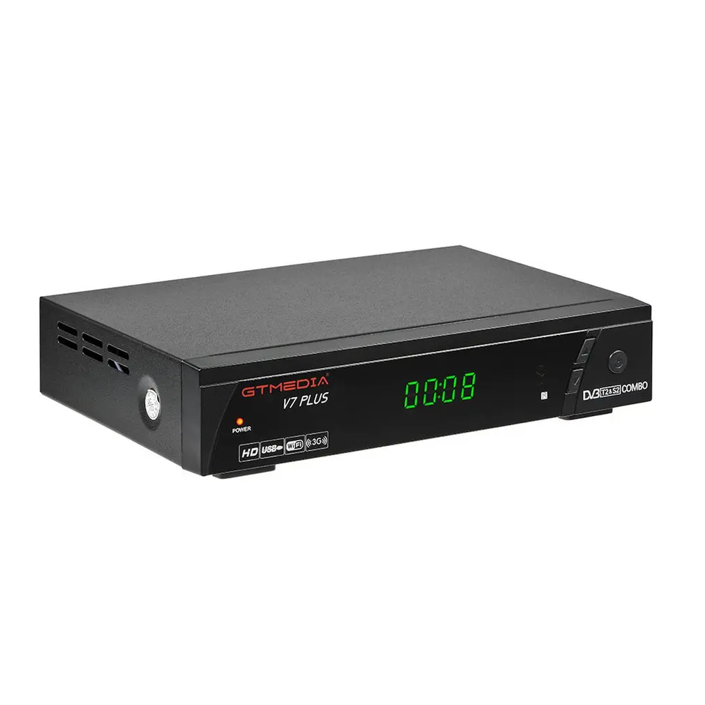 V7 плюс комбо Hd цифровой Dvb s2 t2 спутниковый ТВ приемник Поддержка Cccamd H.265 Тернер