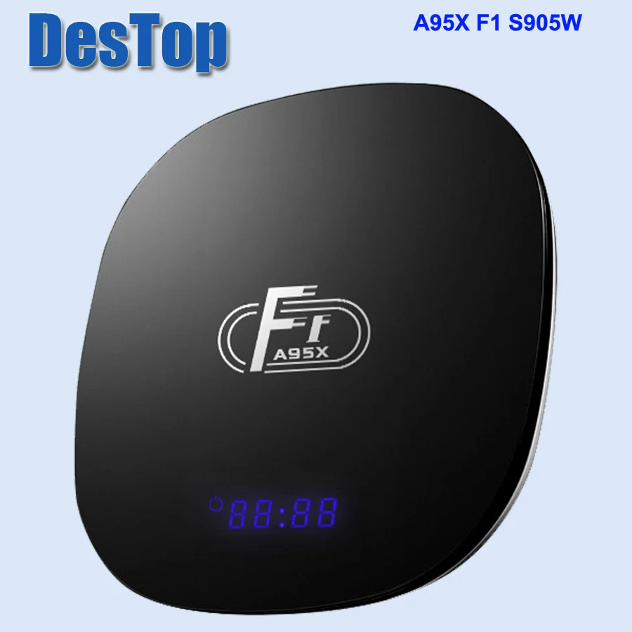 A95X F1 Android 8,1 ТВ Box Smart ТВ контейнер под элемент питания 2 Гб Оперативная память 16 Гб Встроенная память Amlogic S905W 2,4G WI-FI/100 Мбит/с разрешением 4 K H.265 медиаплеер PK X96