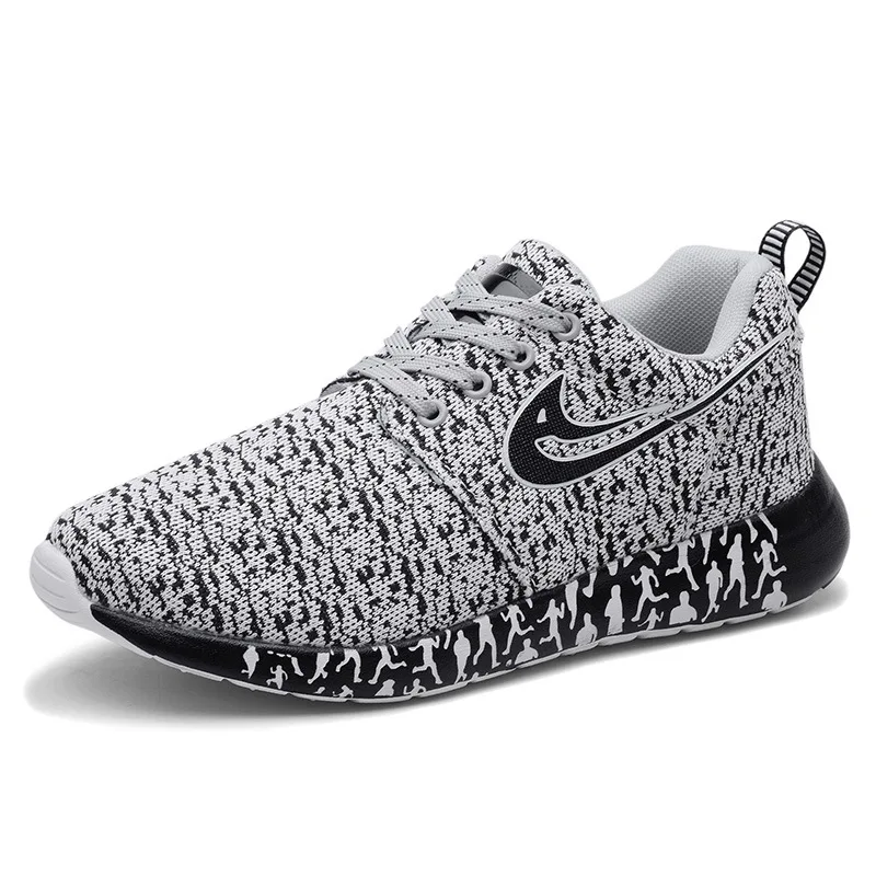 

DAOKFPO Autumn Shoes Men Shock Absorption Mesh Breathable Men's Casual Shoes Lace Up Fashion Sneakers male shoes adult Running