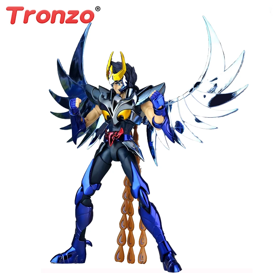 

Tronzo GT Model Saint Seiya EX Phoenix Bronze Saint Ikki Metal Armor Saint Seiya PVC Action Figure Model Toys Gift For Halloween