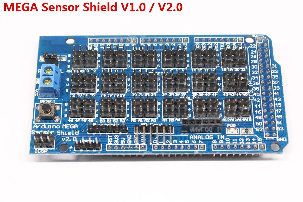 Для arduino датчик MEGA щит V1.0 V2.0 специальный расширения макетная плата Мега 2560 Sup